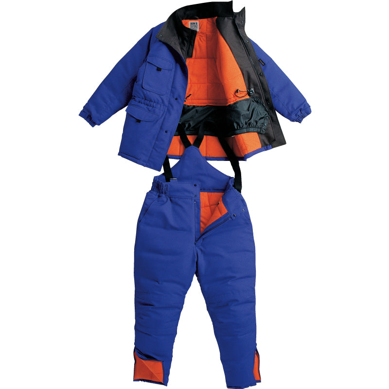 -60℃対応 冷凍倉庫用防寒服 上下セット【BO8000×BO8005】