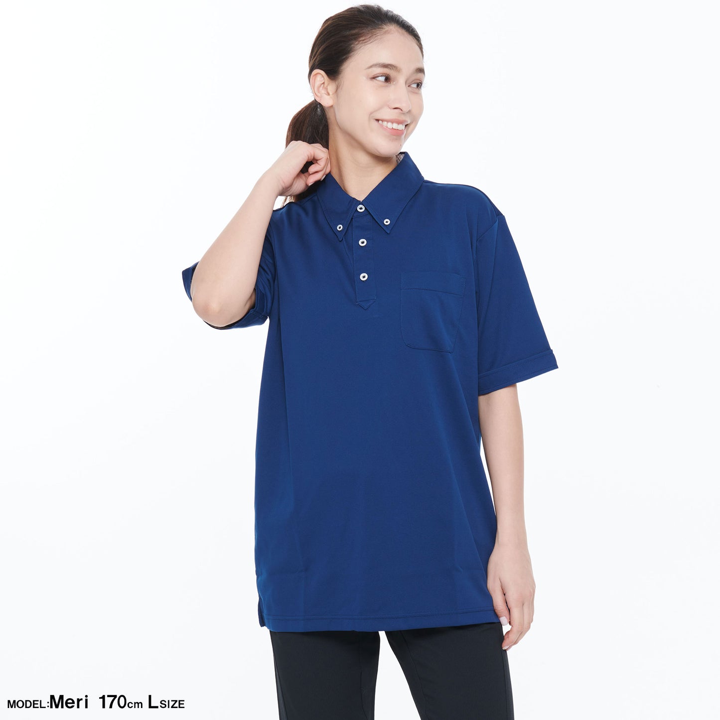 【汗ジミ防止半袖ポロシャツ】 サービス向けユニフォーム 汗を素早く吸収&速乾で汗ジミ知らずの爽やかポロシャツ Jack&Betty 【JB55170】