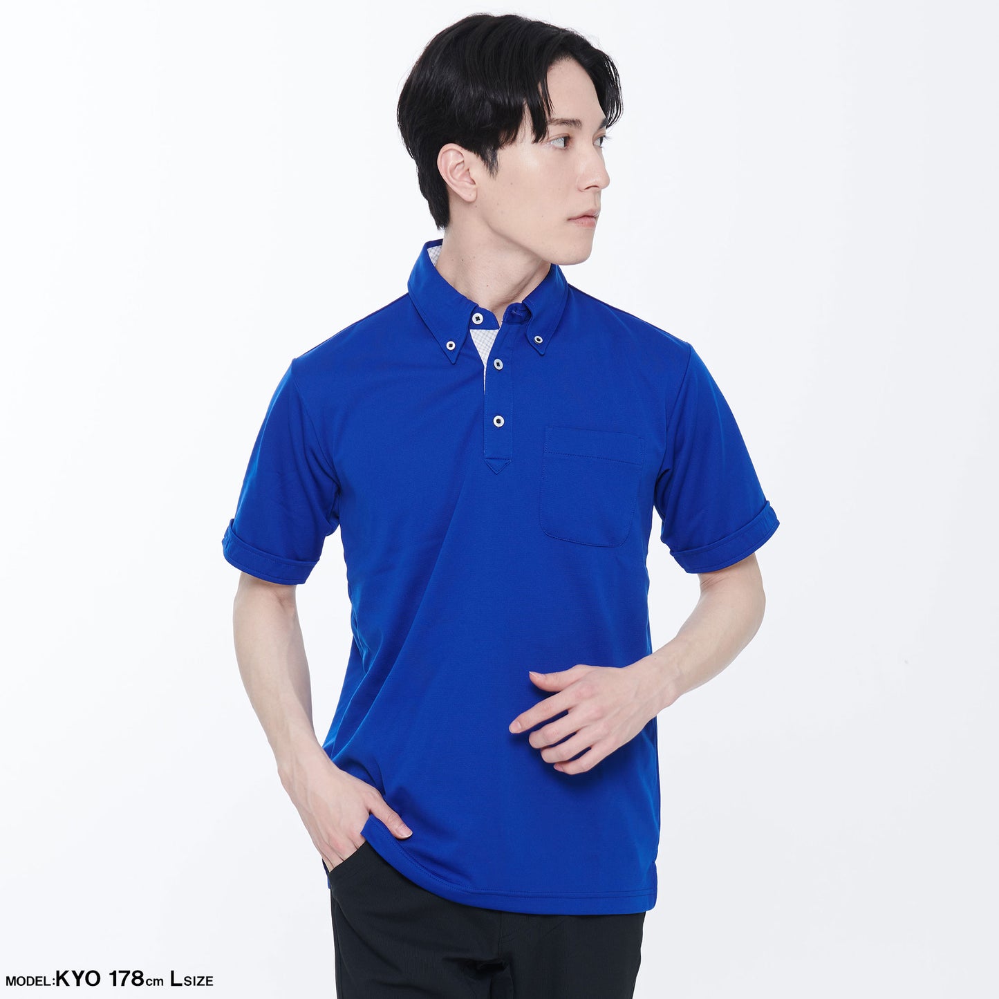 【汗ジミ防止半袖ポロシャツ】 サービス向けユニフォーム 汗を素早く吸収&速乾で汗ジミ知らずの爽やかポロシャツ Jack&Betty 【JB55170】