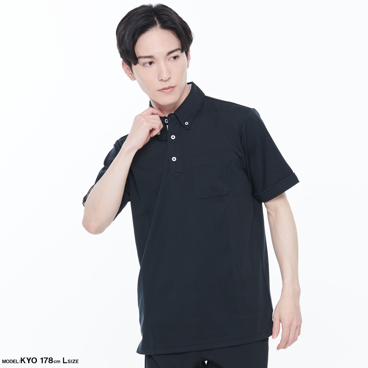 【汗ジミ防止半袖ポロシャツ】 サービス向けユニフォーム 汗を素早く吸収&速乾で汗ジミ知らずの爽やかポロシャツ Jack&Betty 【JB55170】