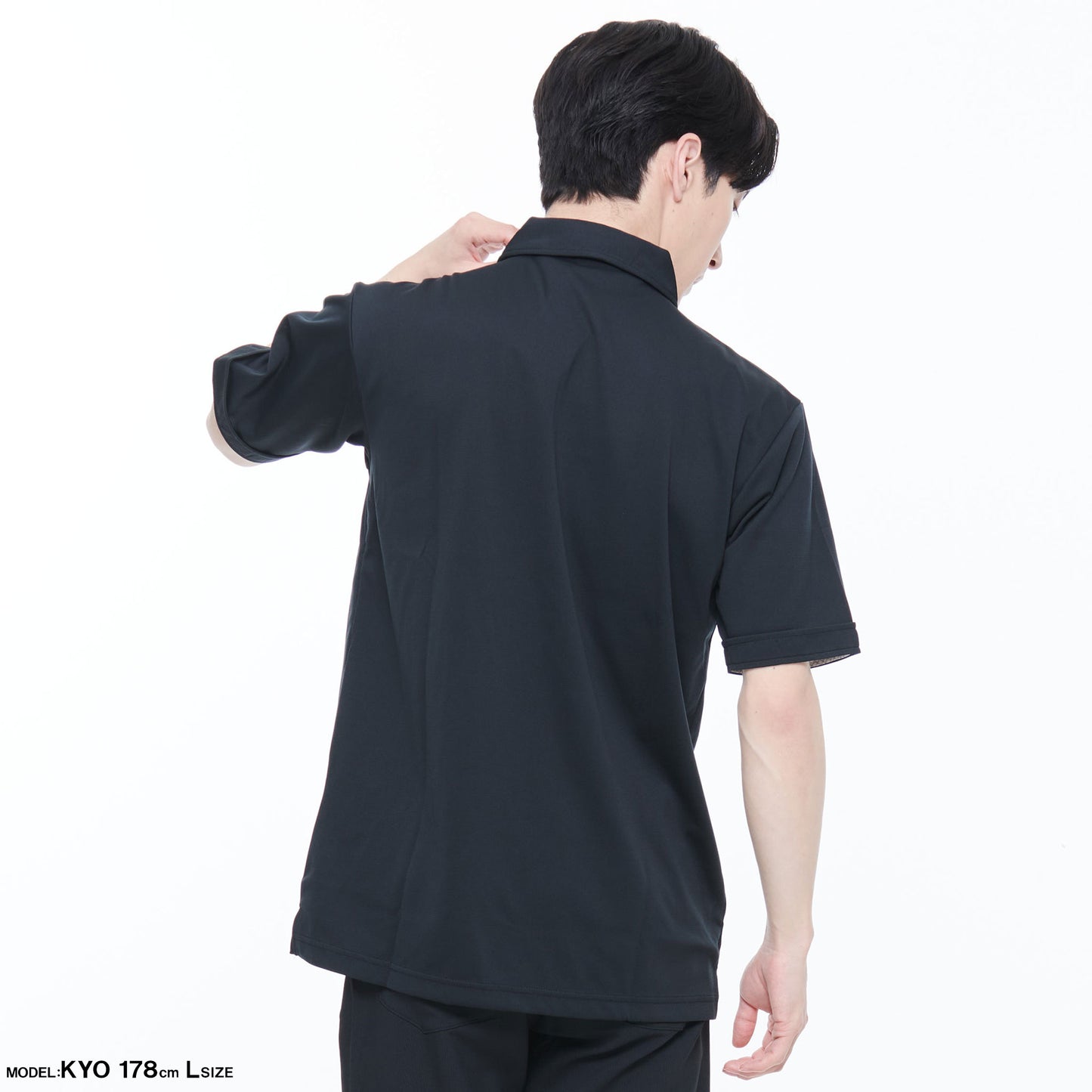 【汗ジミ防止半袖ポロシャツ】 サービス向けユニフォーム 汗を素早く吸収&速乾で汗ジミ知らずの爽やかポロシャツ Jack&Betty 【JB55170】