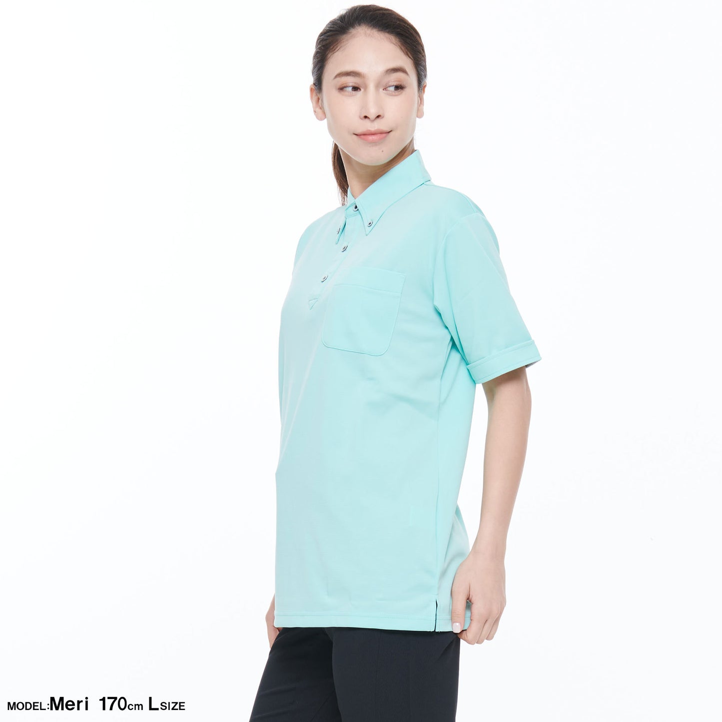 【汗ジミ防止半袖ポロシャツ】 サービス向けユニフォーム 汗を素早く吸収&速乾で汗ジミ知らずの爽やかポロシャツ Jack&Betty 【JB55170】