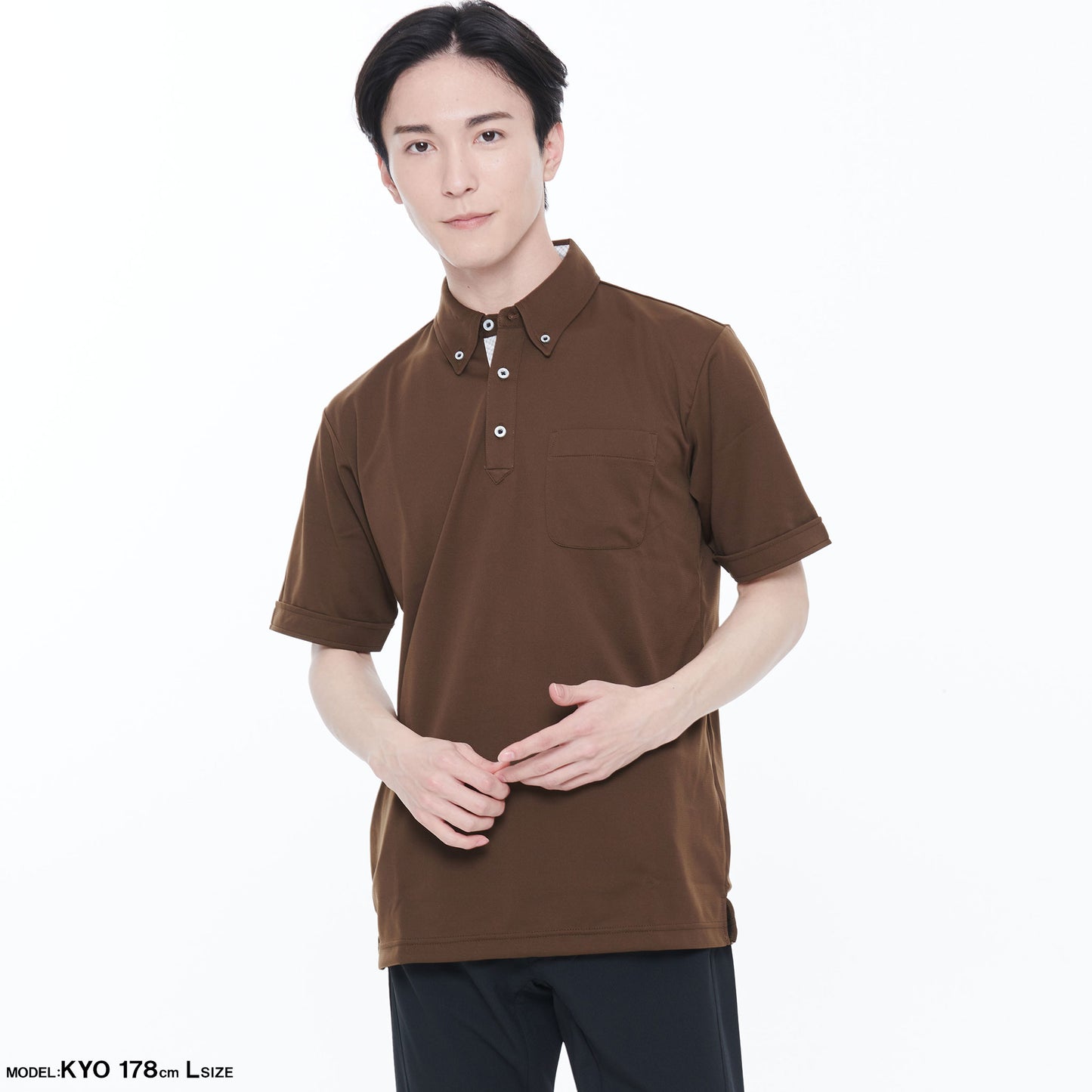 【汗ジミ防止半袖ポロシャツ】 サービス向けユニフォーム 汗を素早く吸収&速乾で汗ジミ知らずの爽やかポロシャツ Jack&Betty 【JB55170】