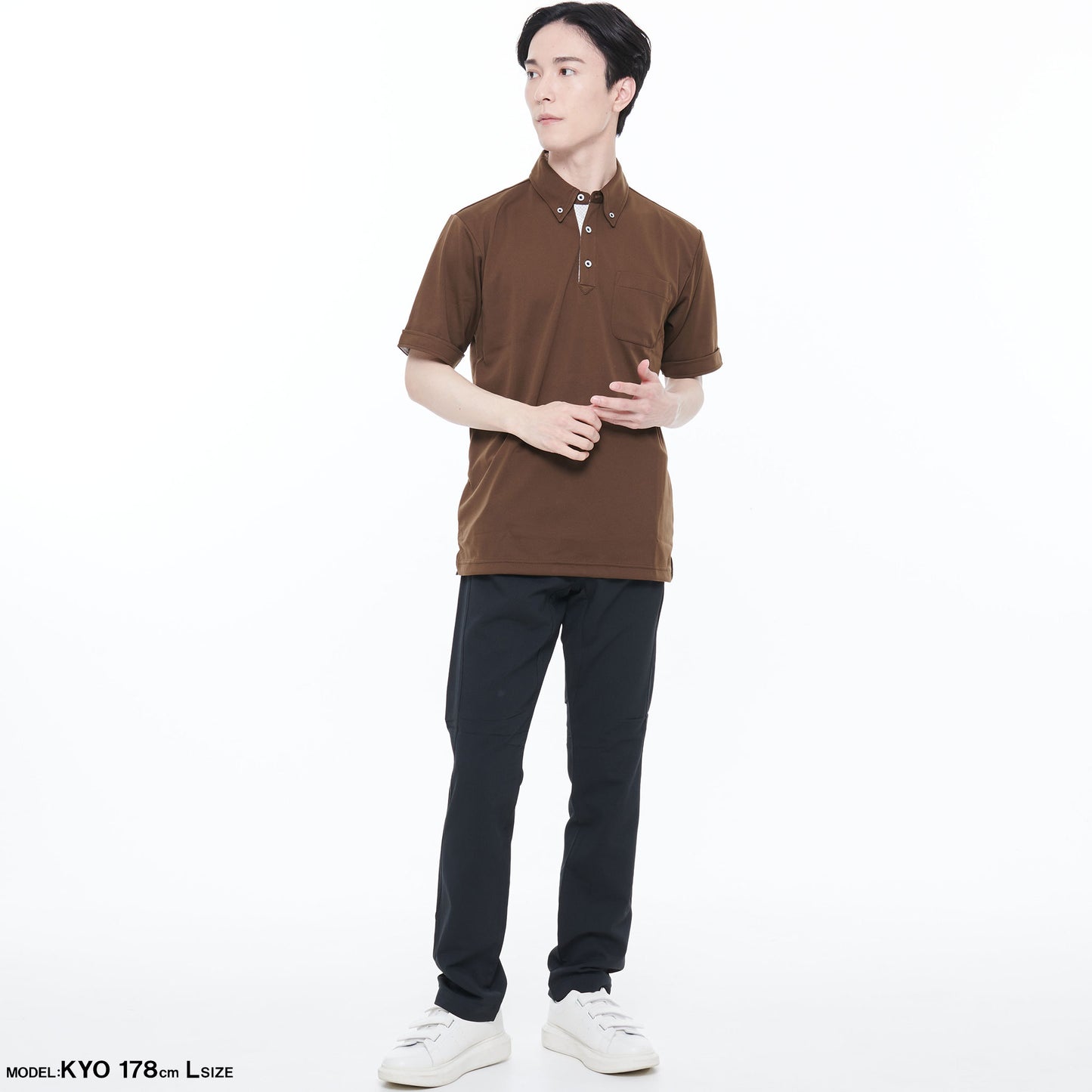 【汗ジミ防止半袖ポロシャツ】 サービス向けユニフォーム 汗を素早く吸収&速乾で汗ジミ知らずの爽やかポロシャツ Jack&Betty 【JB55170】