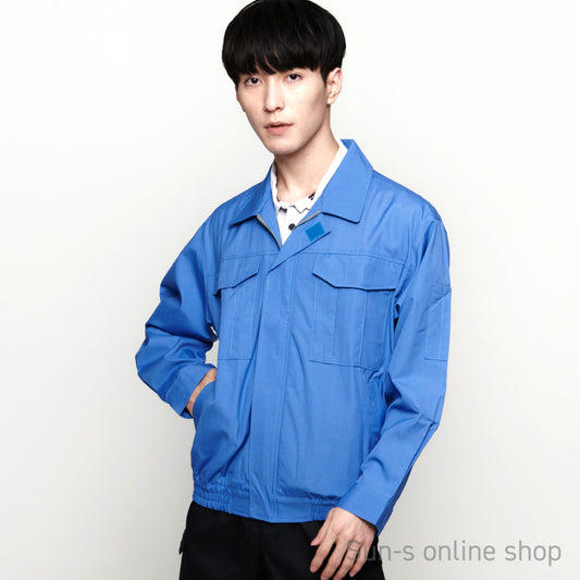 サンエス 空調風神服 熱にも暑さにも強い難燃性素材 【長袖ワークブルゾン】 KF90740