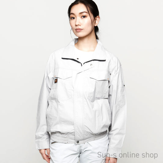 【長袖ワークブルゾン】 空調風神服 快適な着心地と洗練されたデザイン KF91400