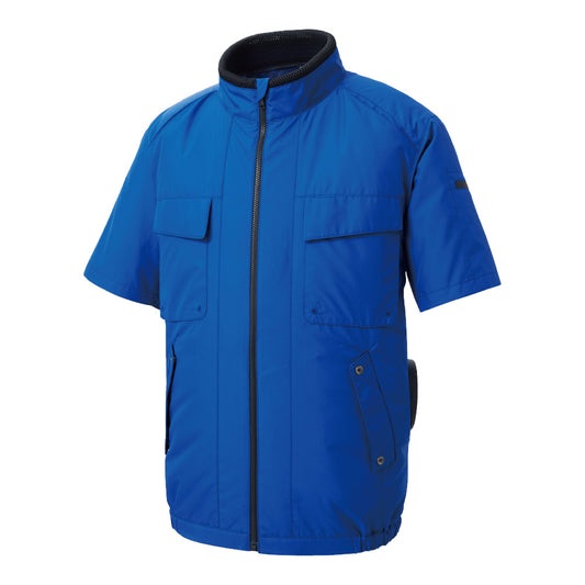 【エコ半袖ブルゾン】 空調風神服 環境配慮型ウェア KF92410