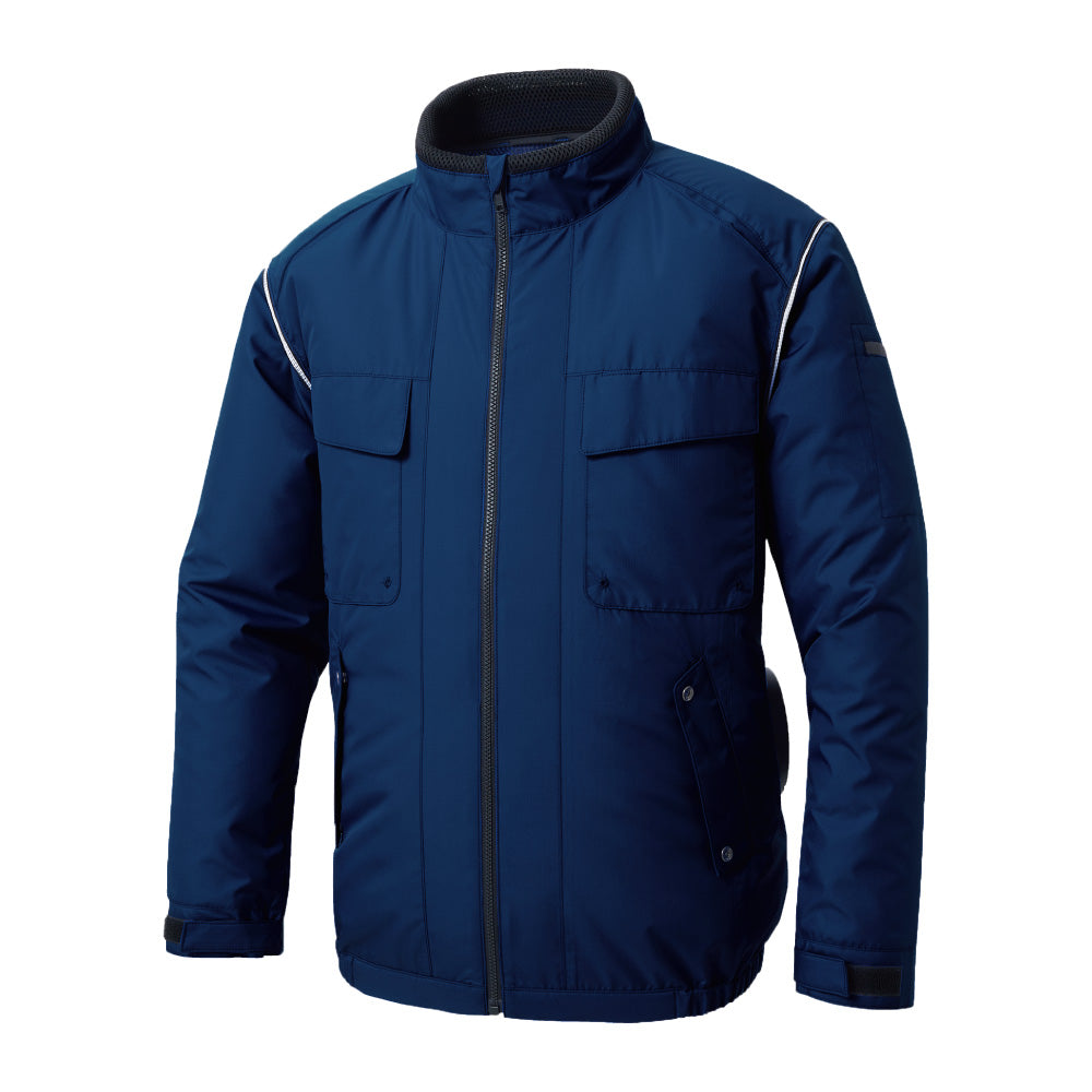 【エコ長袖ブルゾン】 空調風神服 環境配慮型ウェア KF92411