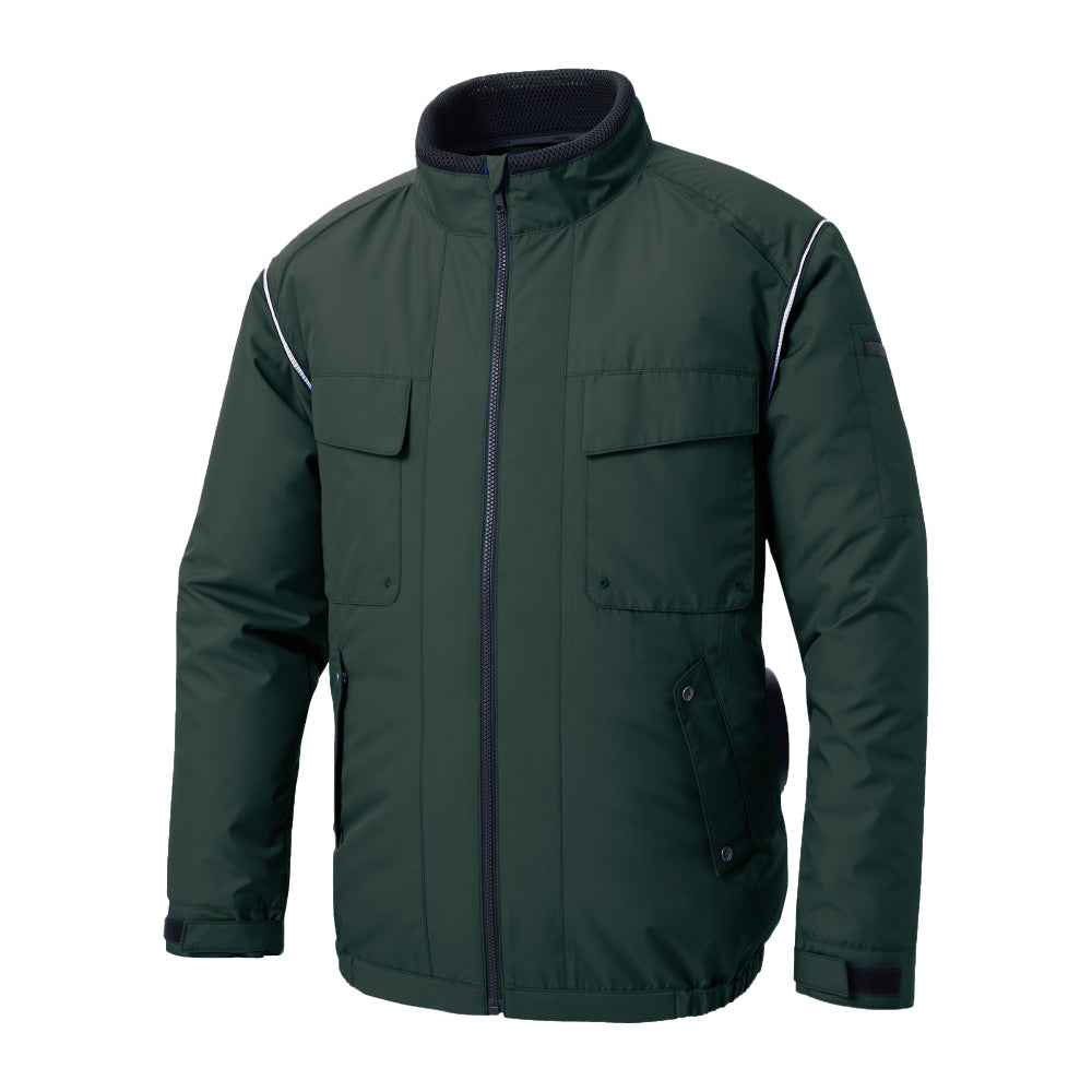 【エコ長袖ブルゾン】 空調風神服 環境配慮型ウェア KF92411