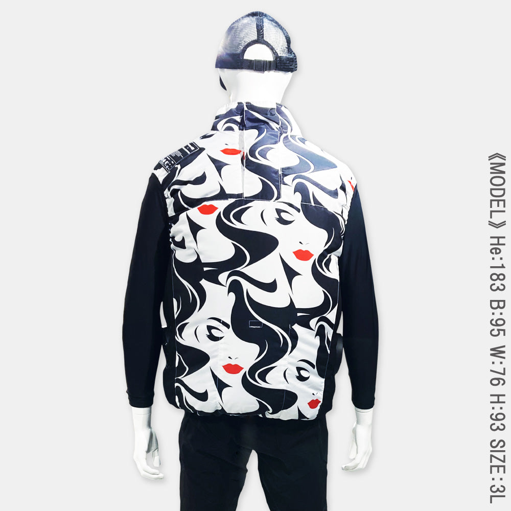 サンエス LOUDMOUTH×空調風神服® コラボウェア ベスト KF92582