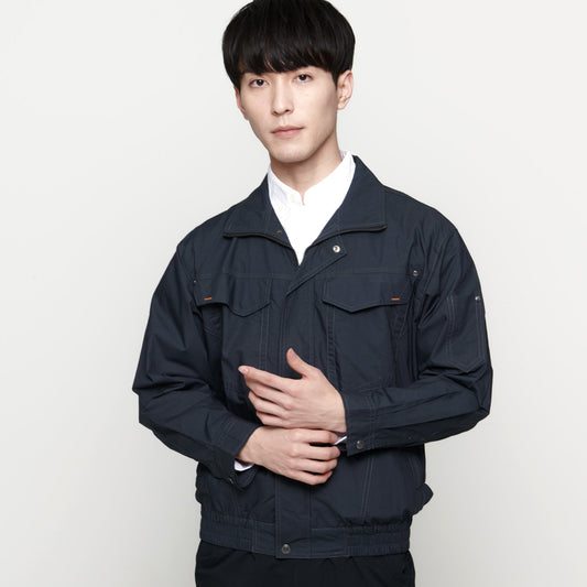 【長袖ワークブルゾン】 空調風神服 快適な着心地と洗練されたデザイン KF91400