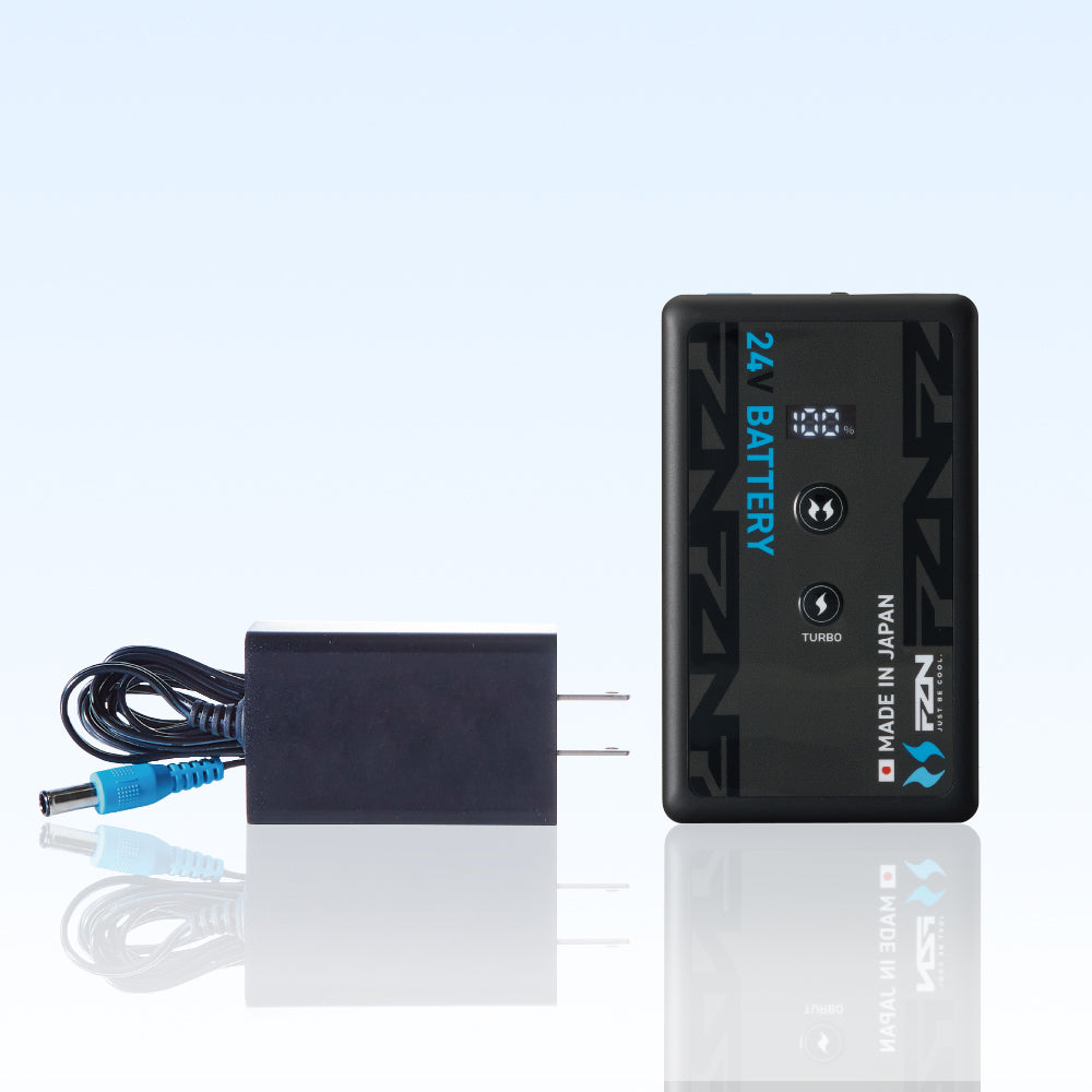 空調風神服Ⓡ JapanLabel 24V仕様 日本製 リチウムイオンバッテリー メーカー保証付 RD9691NJ/RD9691NA 【Bluetooth®機能なしリチウムイオンバッテリー】