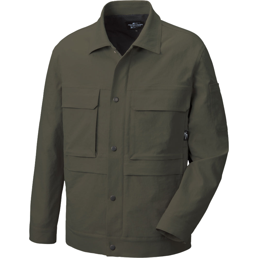 【長袖ブルゾン】 REACTOR 仕事中もプライベートもこの一着で RE22511