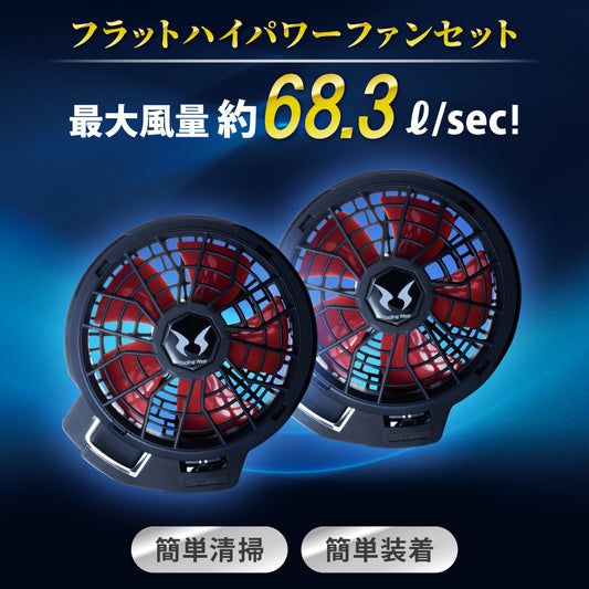 【メーカー保証付】 空調風神服 JapanLabel 12V仕様 ななめタイプ RD9210HN RD9220HN 【ハイパワーファンセット(ななめタイプ・フラットタイプ)】