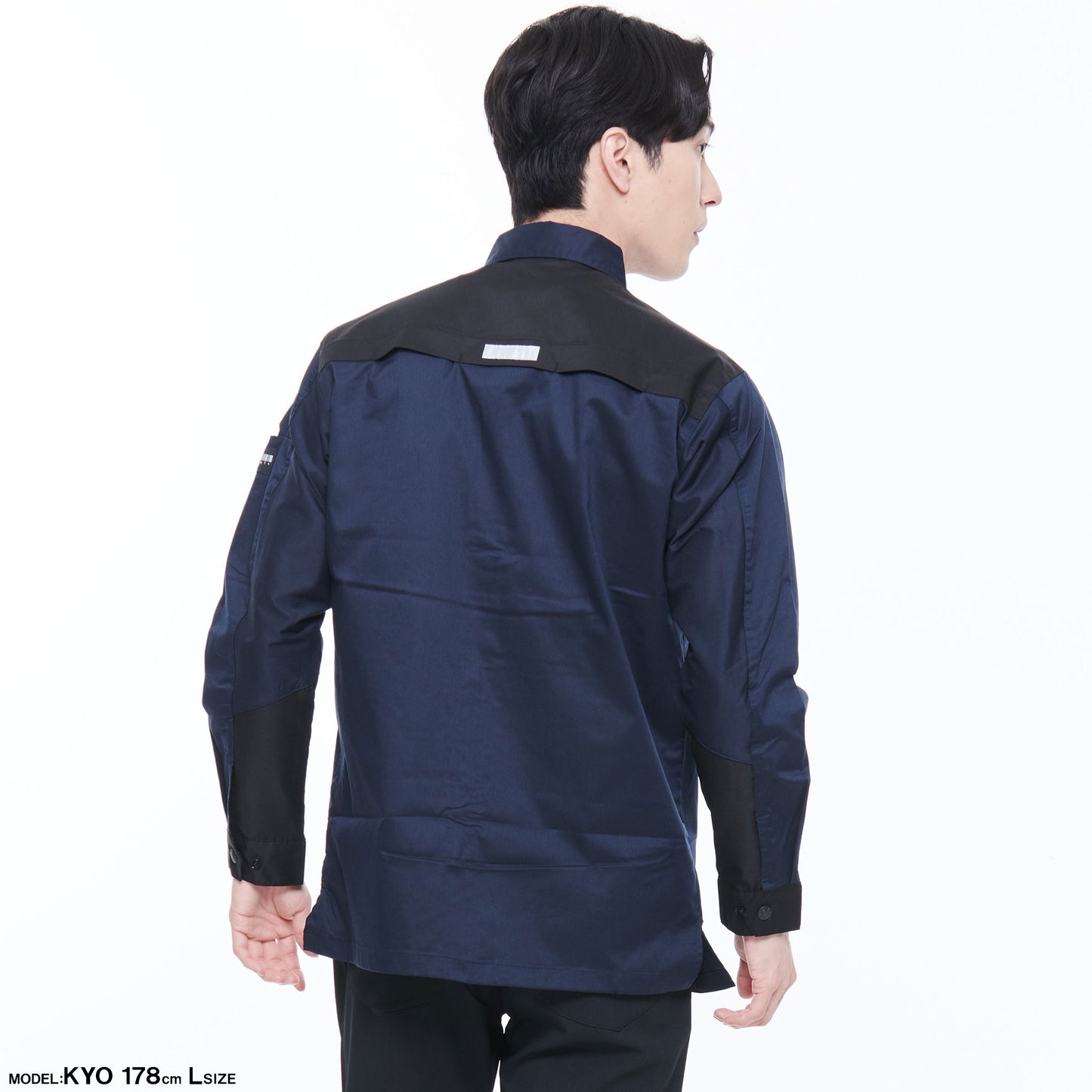 サンエス 作業服 SPOTLIGHT ワーク×アウトドアのハイブリッドアイテム 劣化しにくいハイストレッチ素材 【長袖シャツ】 SPT12109