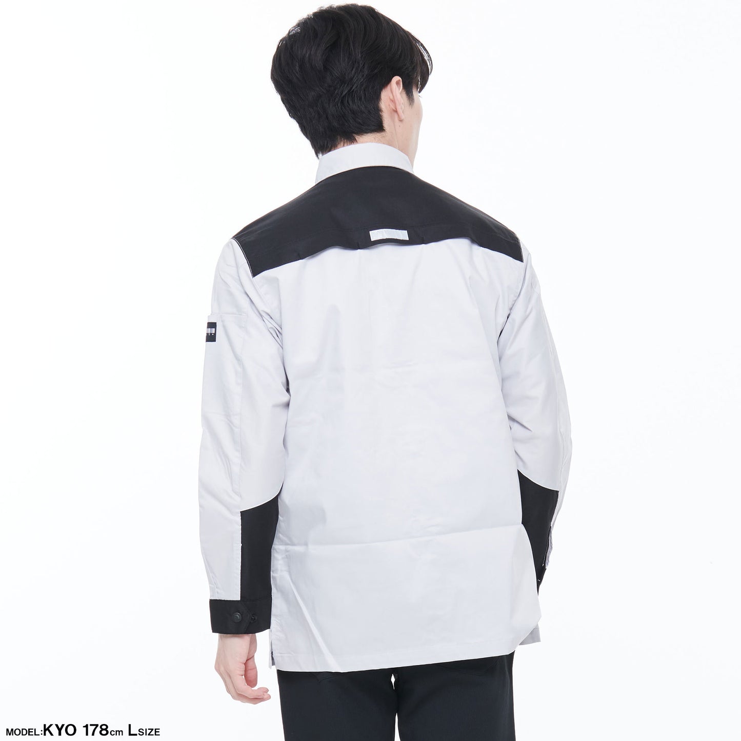 サンエス 作業服 SPOTLIGHT ワーク×アウトドアのハイブリッドアイテム 劣化しにくいハイストレッチ素材 【長袖シャツ】 SPT12109