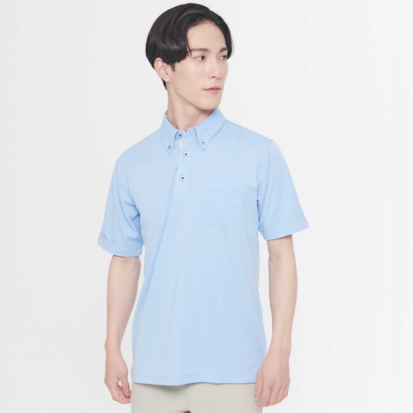 【汗ジミ防止半袖ポロシャツ】 サービス向けユニフォーム 汗を素早く吸収&速乾で汗ジミ知らずの爽やかポロシャツ Jack&Betty 【JB55170】