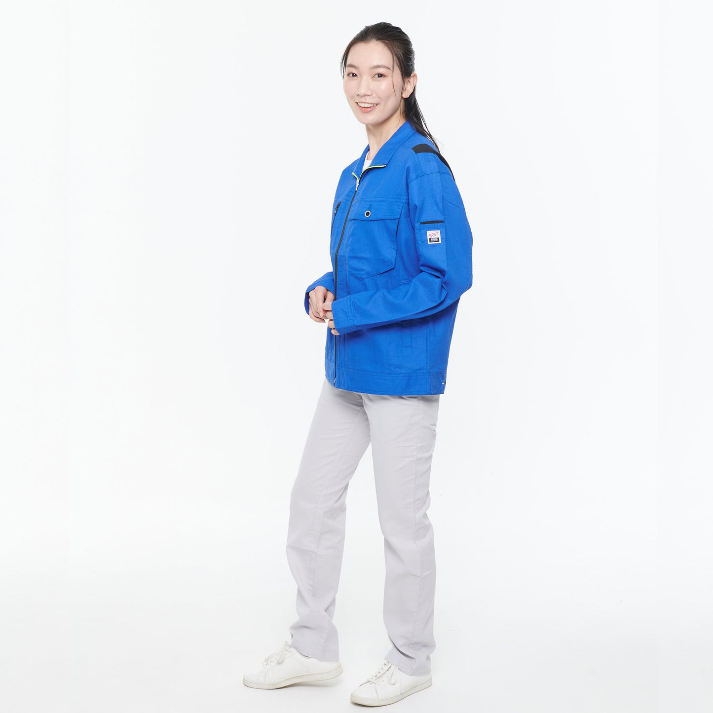 サンエス 作業服 ワーキングウェア 実用新案取得 抜群のストレッチ性と通気性 ストレスフリーの快適ウェア【長袖ブルゾン】WA11811シリーズ WA11811