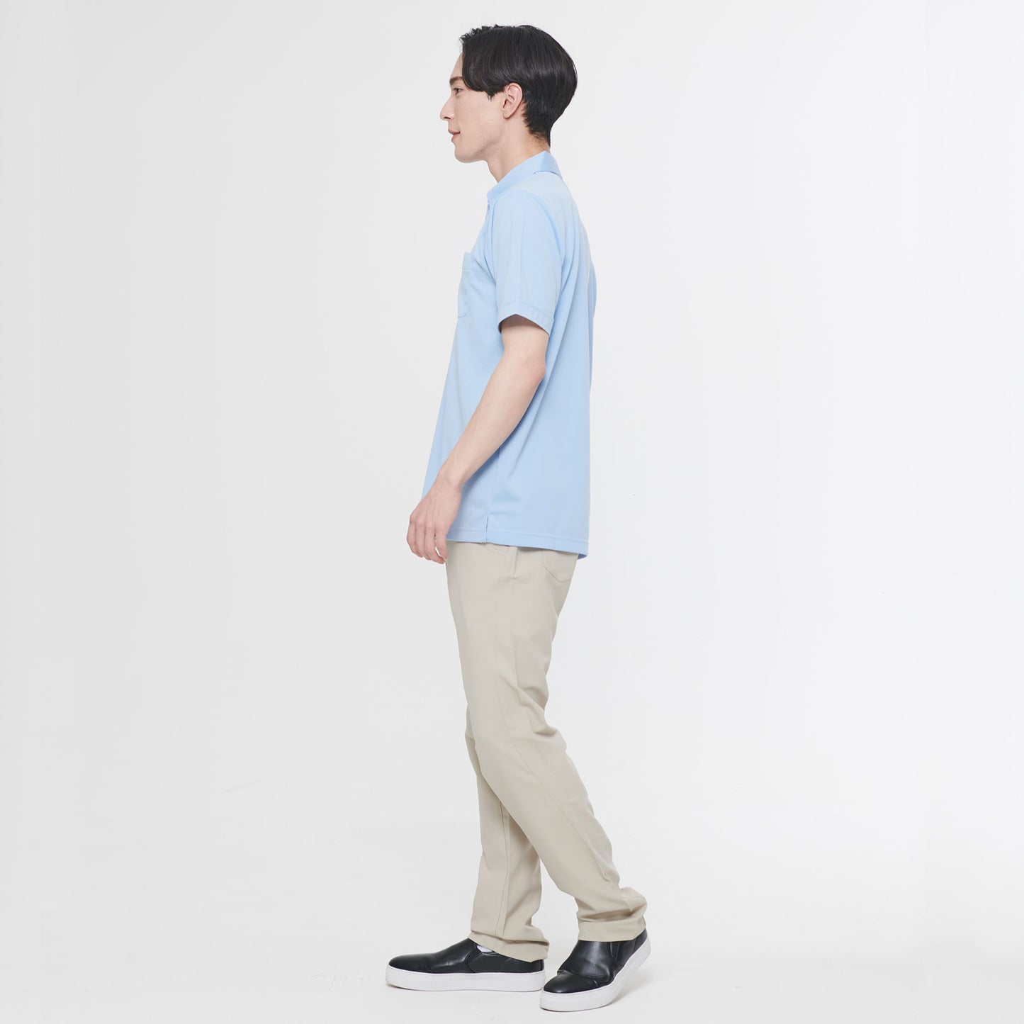 【汗ジミ防止半袖ポロシャツ】 サービス向けユニフォーム 汗を素早く吸収&速乾で汗ジミ知らずの爽やかポロシャツ Jack&Betty 【JB55170】