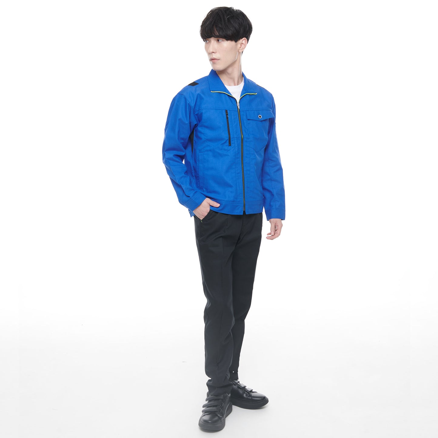 サンエス 作業服 ワーキングウェア 実用新案取得 フレキシブルメッシュ 高ストレッチ快適素材 【長袖ブルゾン】WA21811シリーズ WA21811