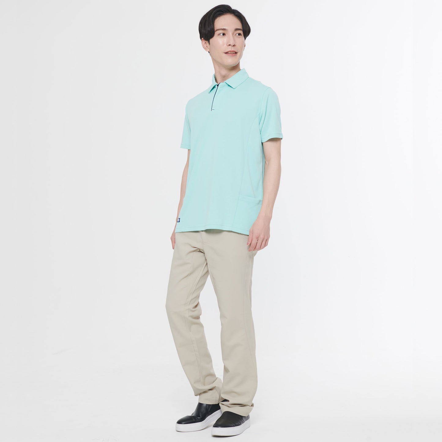 【男女兼用半袖ポロシャツ】 サービス業向けユニフォーム 着心地抜群の裏綿素材  【JB51200】