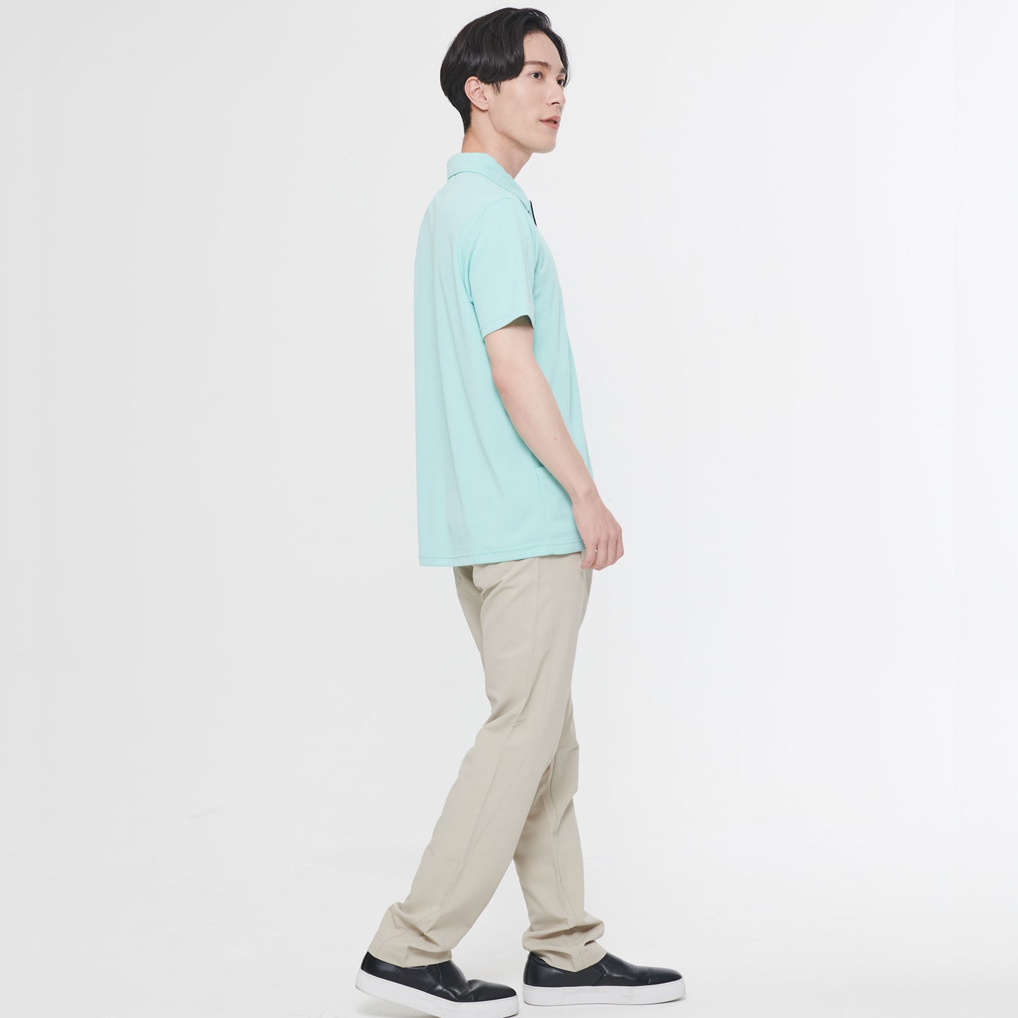 【男女兼用半袖ポロシャツ】 サービス業向けユニフォーム 着心地抜群の裏綿素材  【JB51200】