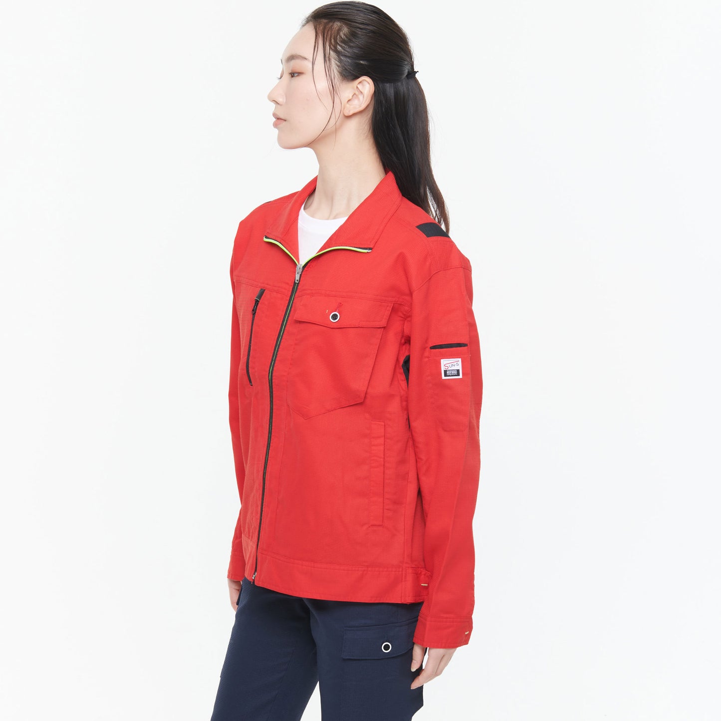 サンエス 作業服 ワーキングウェア 実用新案取得 抜群のストレッチ性と通気性 ストレスフリーの快適ウェア【長袖ブルゾン】WA11811シリーズ WA11811