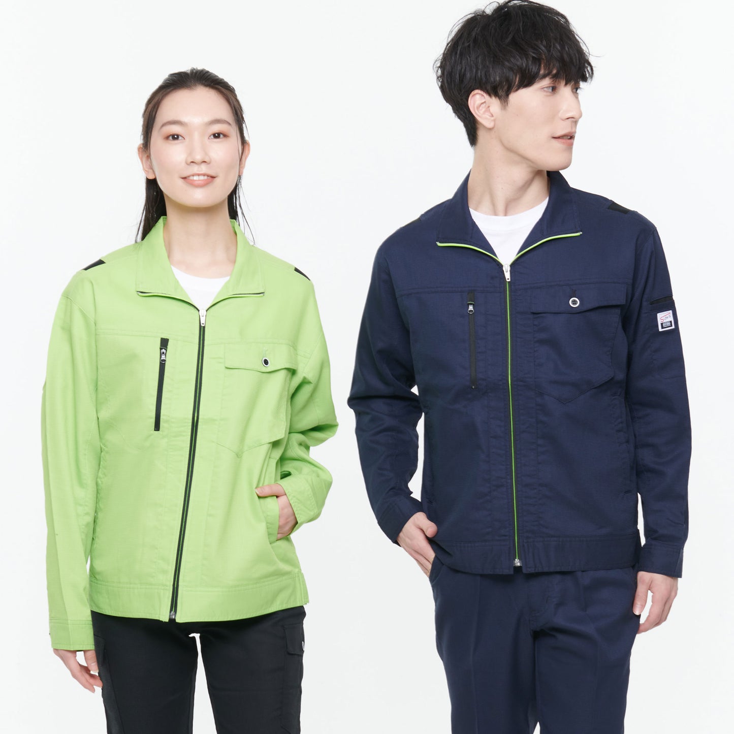 サンエス 作業服 ワーキングウェア 実用新案取得 抜群のストレッチ性と通気性 ストレスフリーの快適ウェア【長袖ブルゾン】WA11811シリーズ WA11811