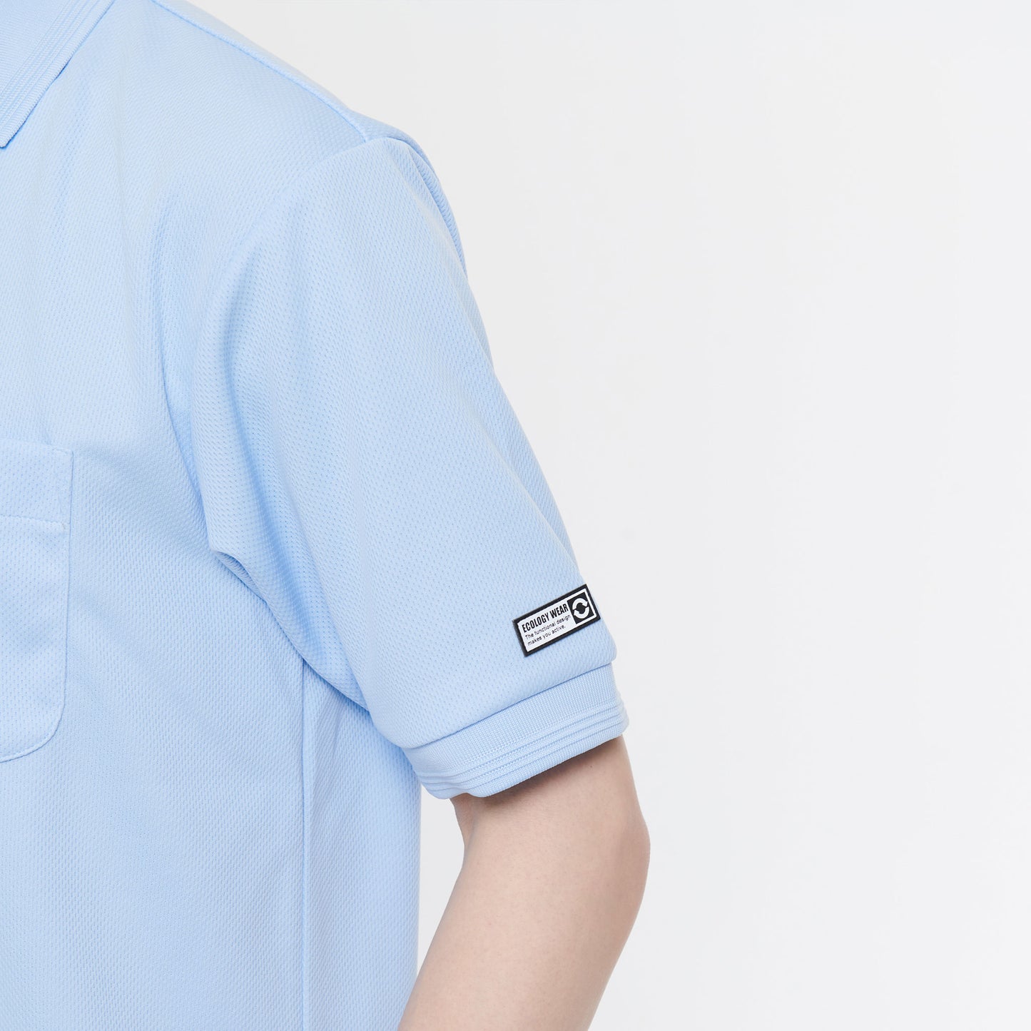 【エコ半袖ポロシャツ】 サービス向けユニフォーム 高ストレッチのエコ素材 多機能ポロシャツ 【SA10060】