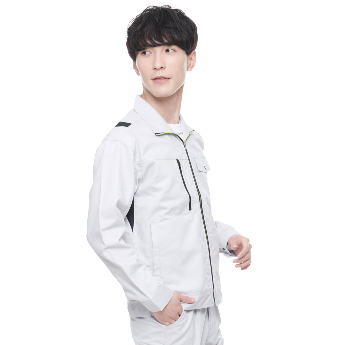 サンエス 作業服 ワーキングウェア 実用新案取得 フレキシブルメッシュ 高ストレッチ快適素材 【長袖ブルゾン】WA21811シリーズ WA21811