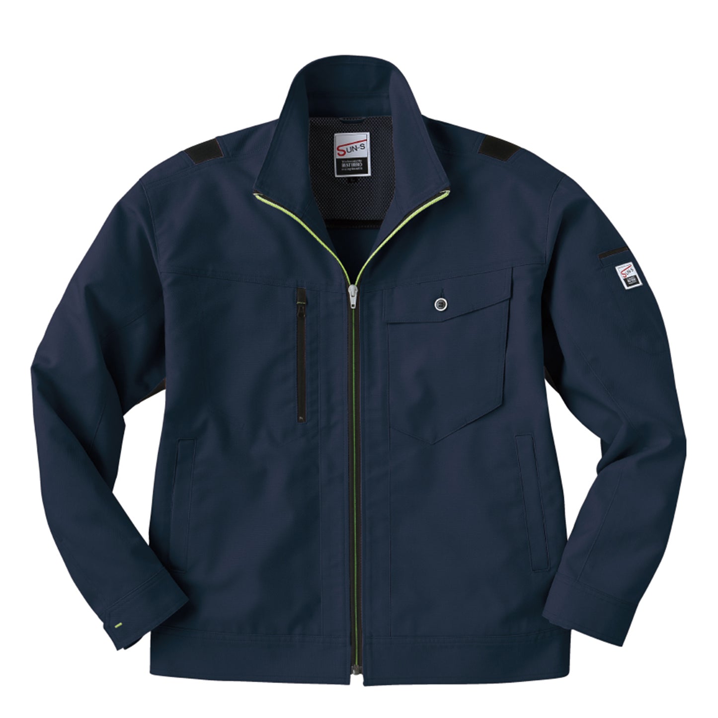 サンエス 作業服 ワーキングウェア 実用新案取得 フレキシブルメッシュ 高ストレッチ快適素材 【長袖ブルゾン】WA21811シリーズ WA21811