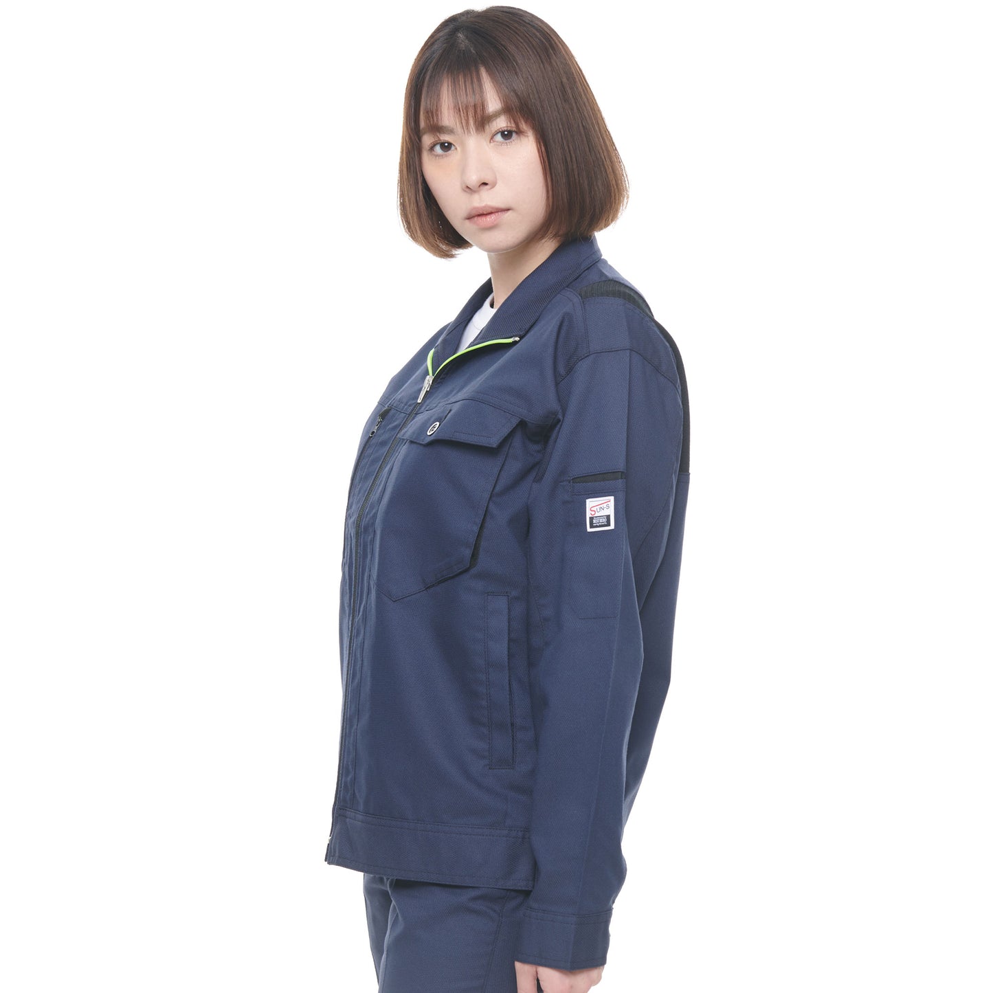 サンエス 作業服 ワーキングウェア 実用新案取得 フレキシブルメッシュ 高ストレッチ快適素材 【長袖ブルゾン】WA21811シリーズ WA21811