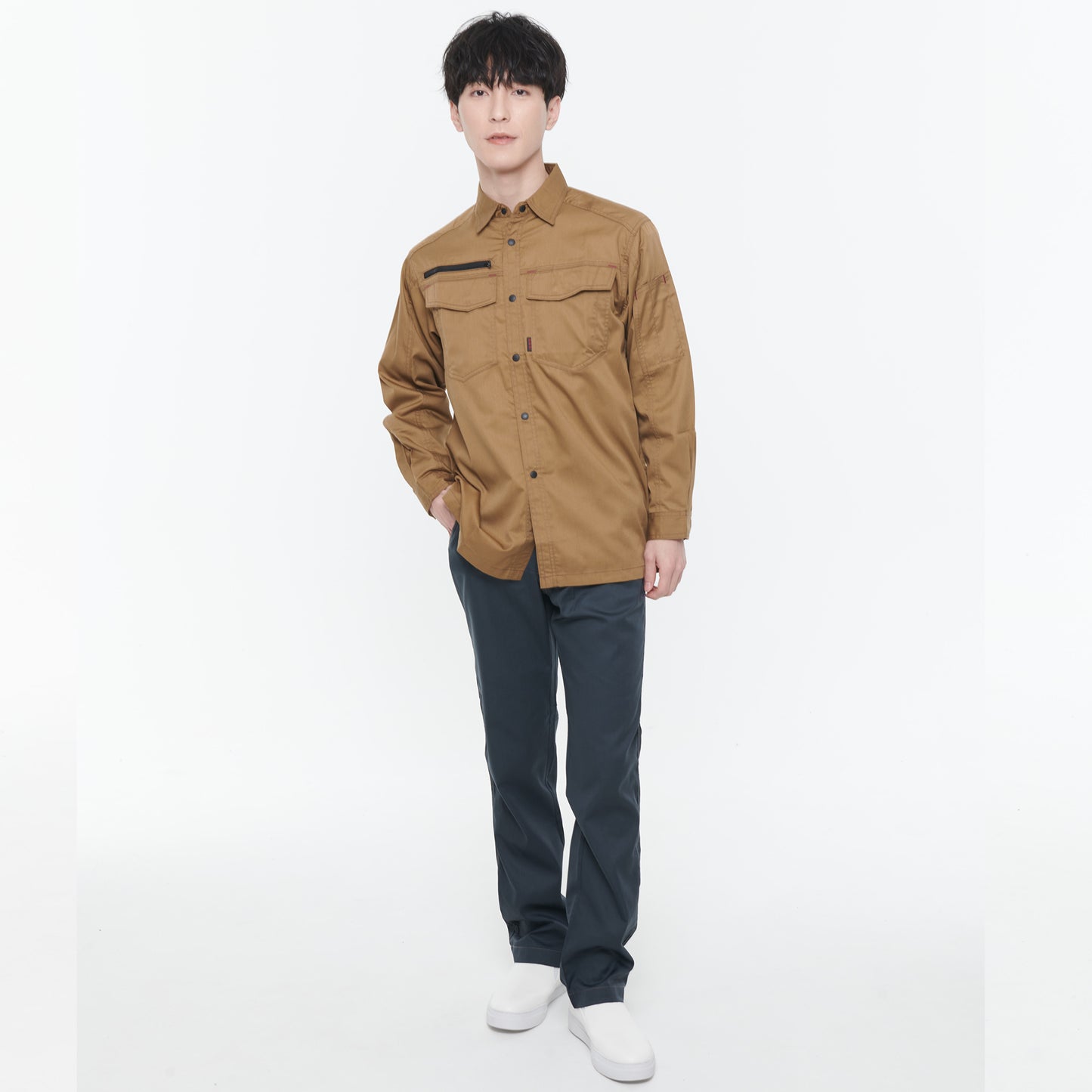 サンエス 作業服 ワーキングウェア ハードワーク対応 消臭テープ付き多機能ウェア 【ノータックパンツ】WA21711シリーズ WA21714