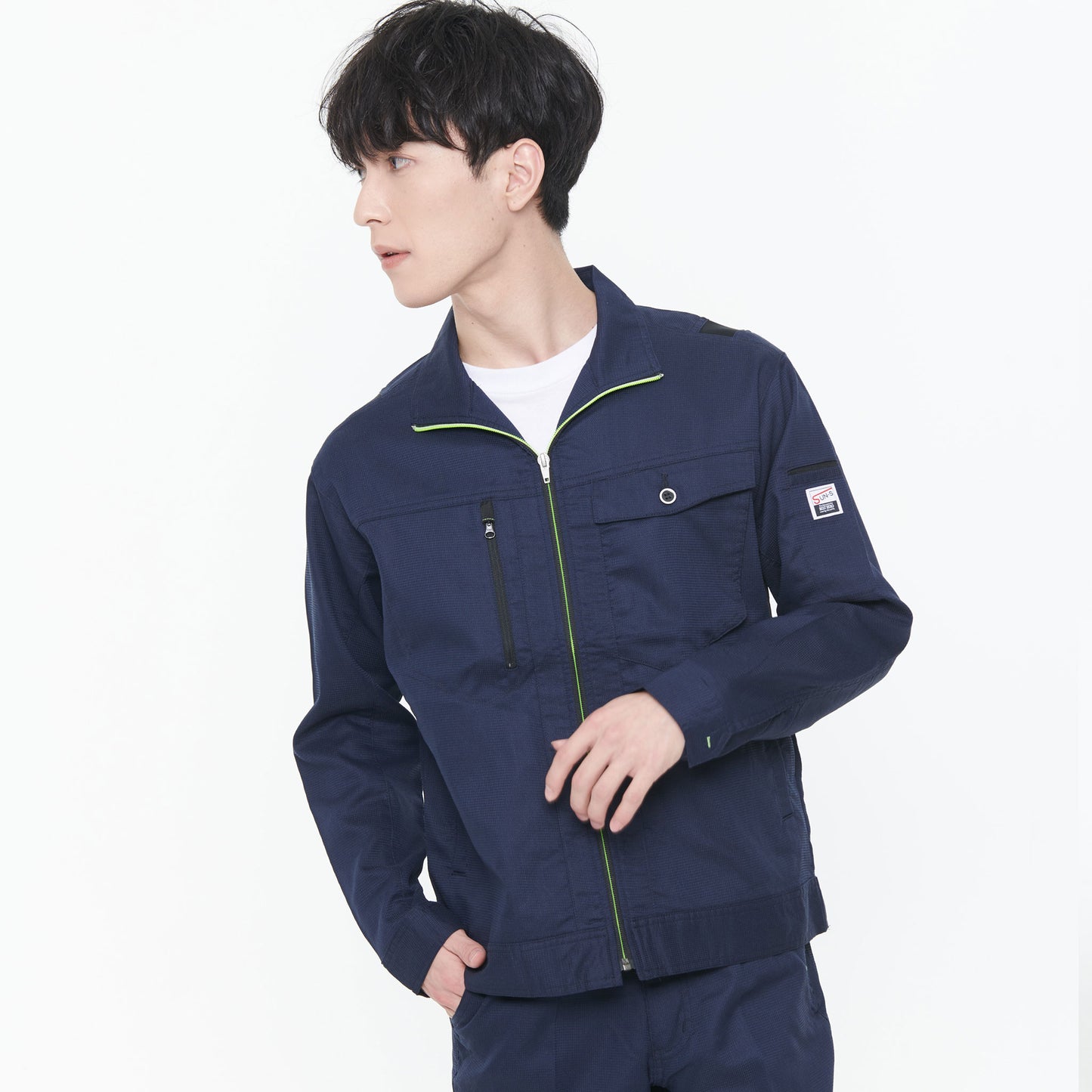 サンエス 作業服 ワーキングウェア 実用新案取得 抜群のストレッチ性と通気性 ストレスフリーの快適ウェア【長袖ブルゾン】WA11811シリーズ WA11811