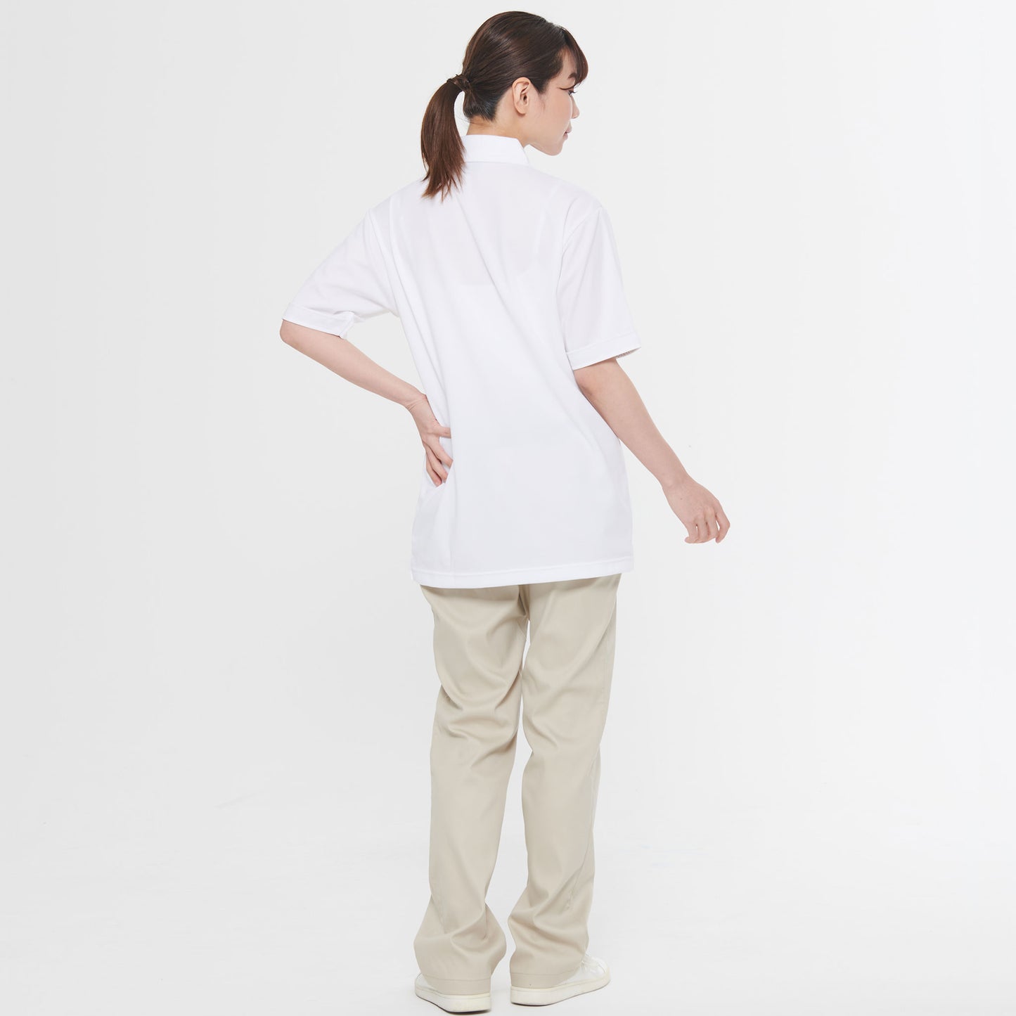 【汗ジミ防止半袖ポロシャツ】 サービス向けユニフォーム 汗を素早く吸収&速乾で汗ジミ知らずの爽やかポロシャツ Jack&Betty 【JB55170】