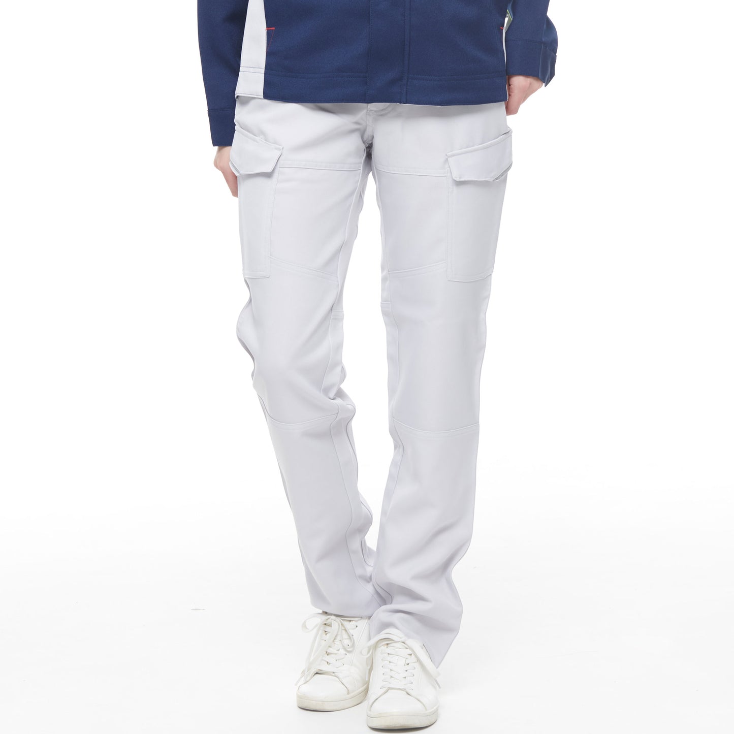 サンエス 作業服 ワーキングウェア 伸縮性抜群 反射パイピング付き セーフティーユニフォーム 【ノータックカーゴパンツ】WA21931シリーズ WA21935