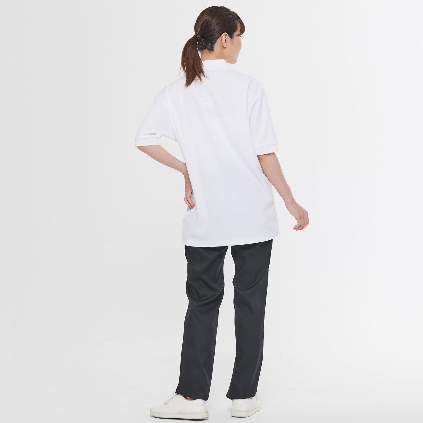 【エコ半袖ポロシャツ】 サービス向けユニフォーム 高ストレッチのエコ素材 多機能ポロシャツ 【SA10060】