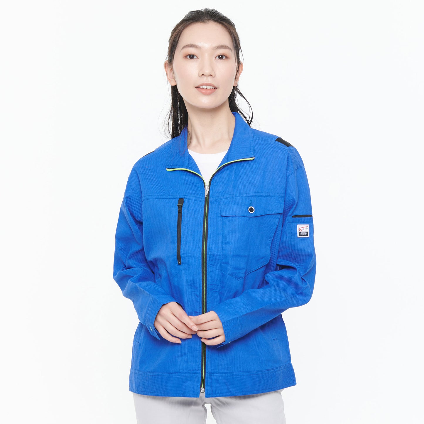 サンエス 作業服 ワーキングウェア 実用新案取得 抜群のストレッチ性と通気性 ストレスフリーの快適ウェア【長袖ブルゾン】WA11811シリーズ WA11811