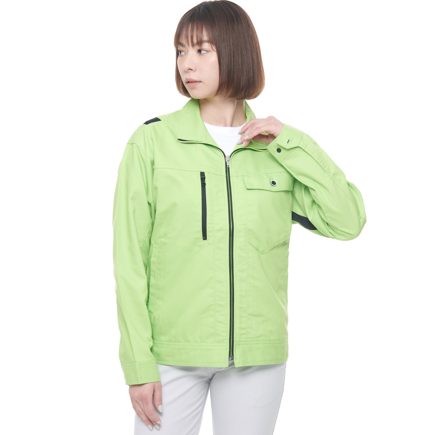 サンエス 作業服 ワーキングウェア 実用新案取得 フレキシブルメッシュ 高ストレッチ快適素材 【長袖ブルゾン】WA21811シリーズ WA21811