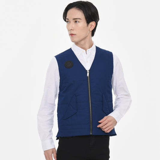 【雷神ウォームベスト】 雷神服Ⓡ 着回しやすい防寒インナーベスト 日本メーカー BO32160