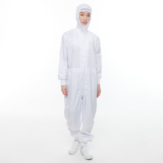 サンエス 食品工場用白衣 フードマイスター 制菌・制電繊維 低発塵タイプ 【男女共用続き服】 FX70333R