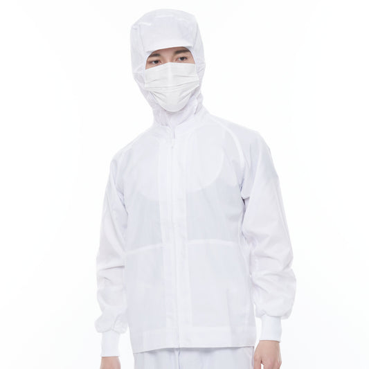 サンエス 食品工場用白衣 フードマイスター 高温・多湿向け 動きやすいジャケットタイプ 【男女共用長袖ジャケット】 FX70951R