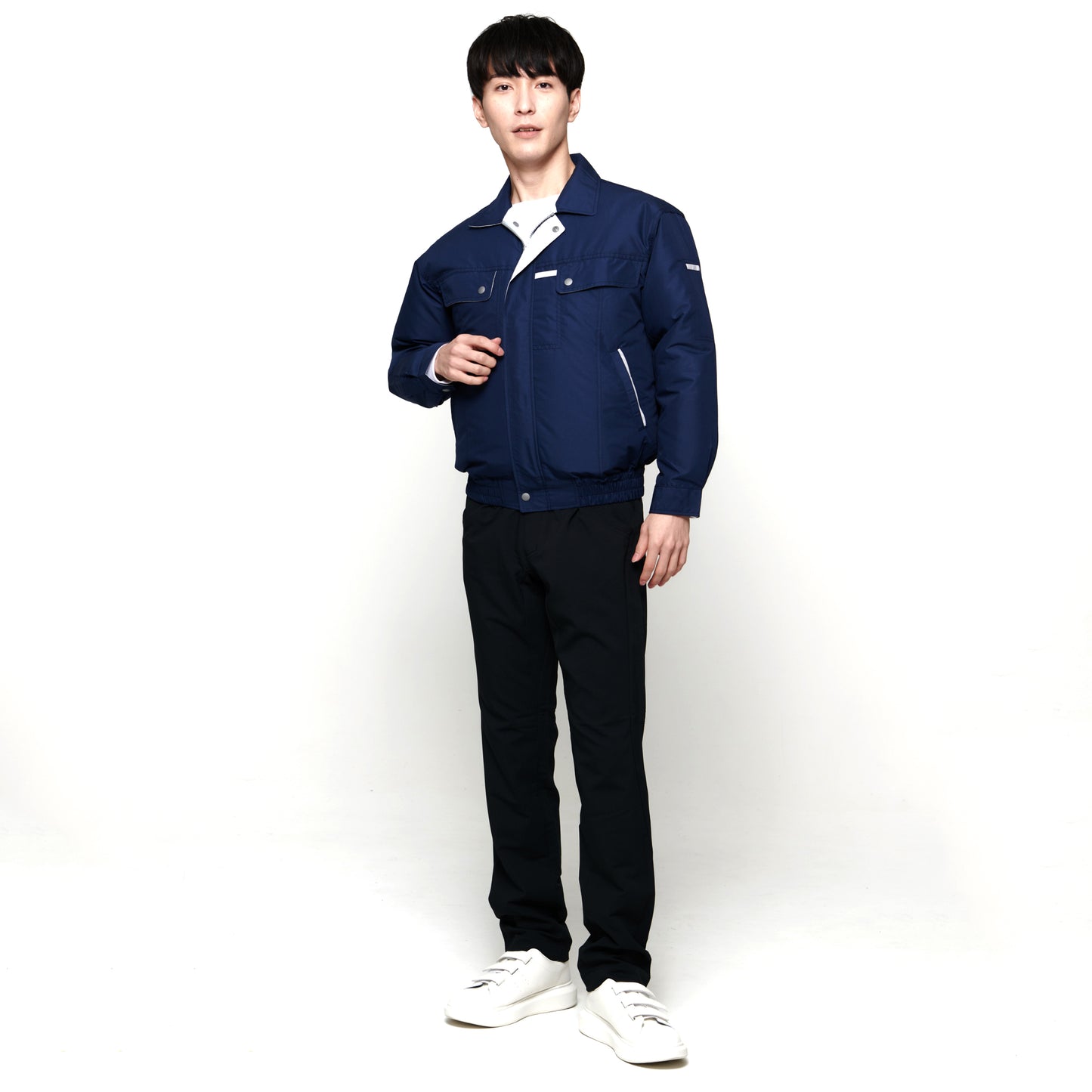 【長袖ブルゾン】 空調風神服 動きやすく爽やかなワークブルゾン KF90450