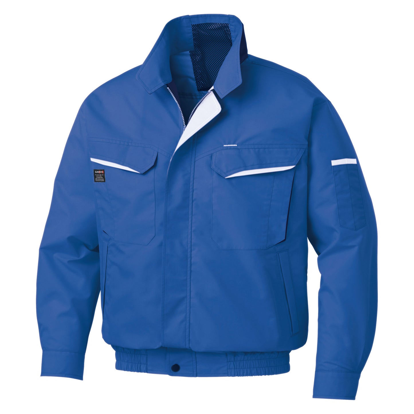 サンエス 空調風神服 脱落防止ネット付き 【ファンネット付長袖ブルゾン】 KF90470V