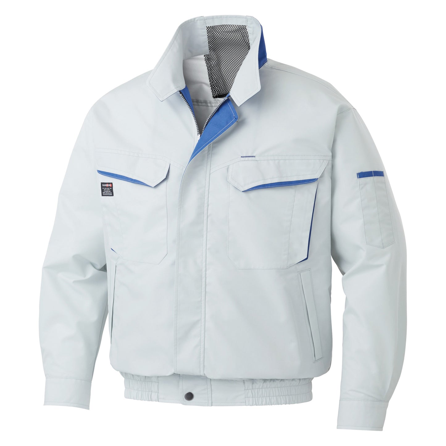 サンエス 空調風神服 脱落防止ネット付き 【ファンネット付長袖ブルゾン】 KF90470V