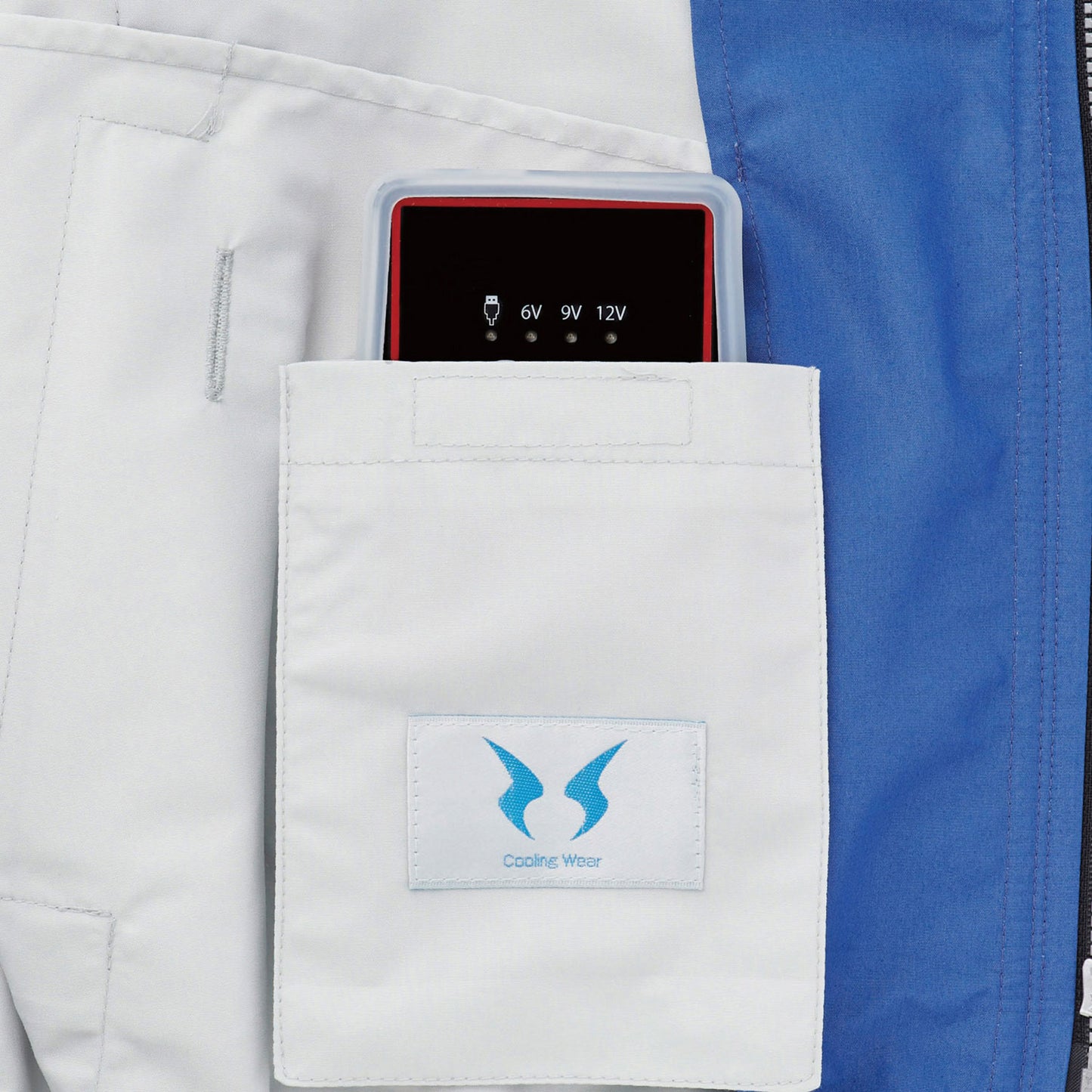 サンエス 空調風神服 脱落防止ネット付き 【ファンネット付長袖ブルゾン】 KF90470V