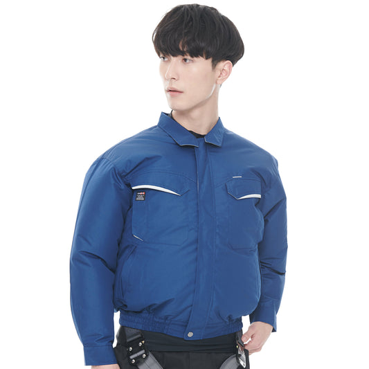 サンエス 空調風神服 脱落防止ネット付き 【ファンネット付長袖ブルゾン】 KF90470V