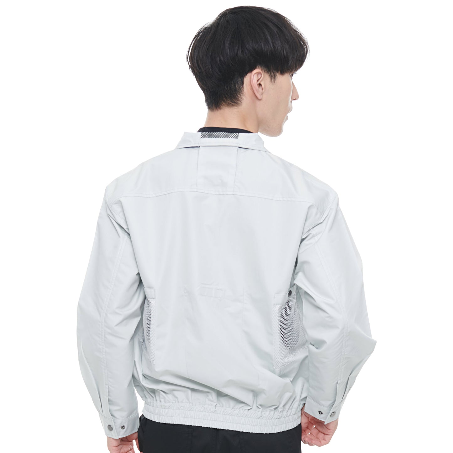 サンエス 空調風神服 脱落防止ネット付き 【ファンネット付長袖ブルゾン】 KF90470V