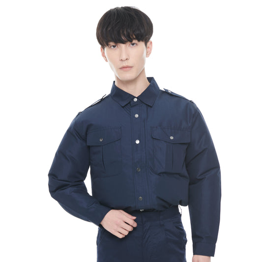 【長袖シャツ】 空調風神服 警備などの業務に最適 KF92029