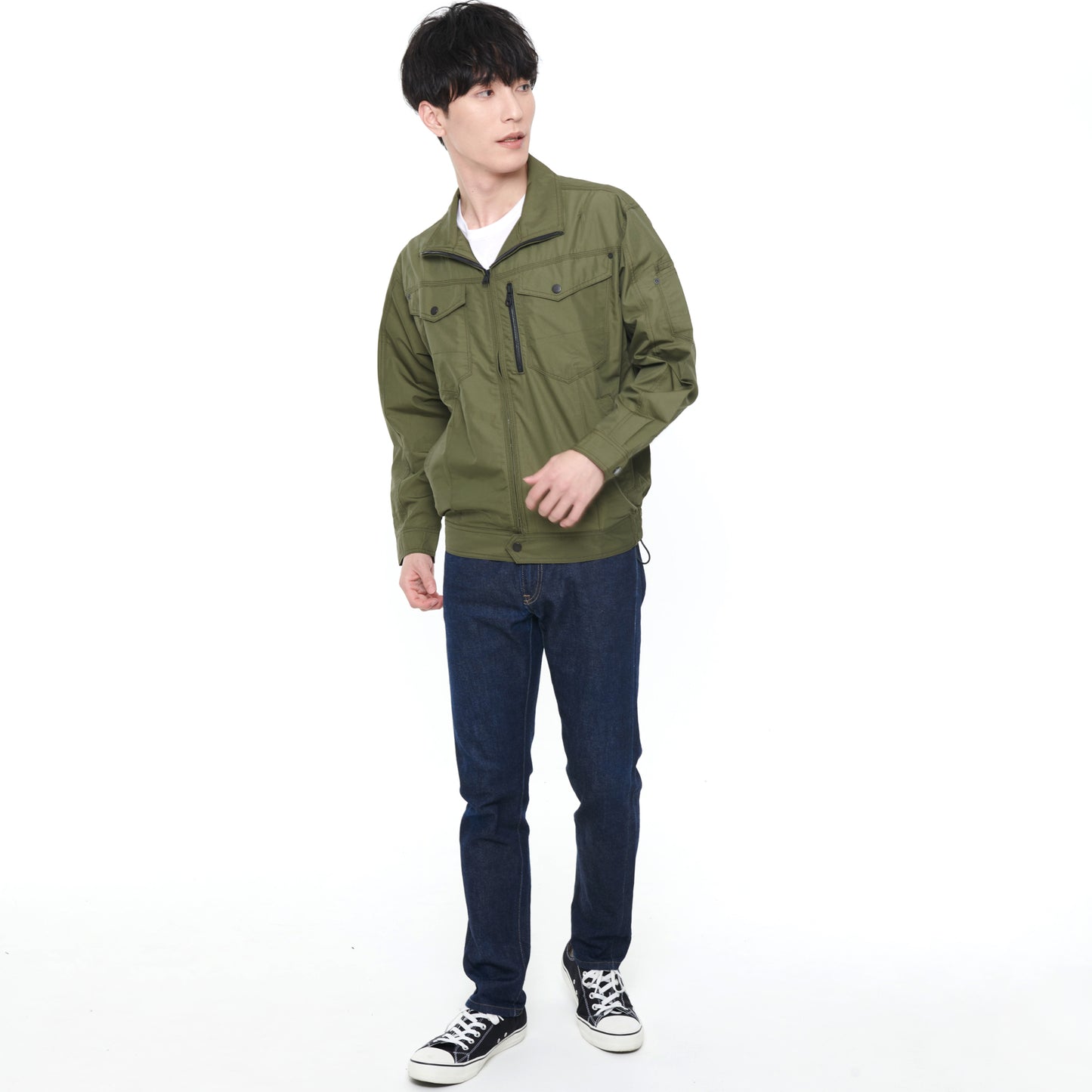 【長袖ブルゾン】 空調風神服 使いやすい色合いの高機能シリーズ KF95100